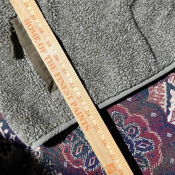 L.L.BEAN Women's Hi-Pile Soft Fleece Pullover Sweater Dark Olive Size XS - Picture 5 of 7